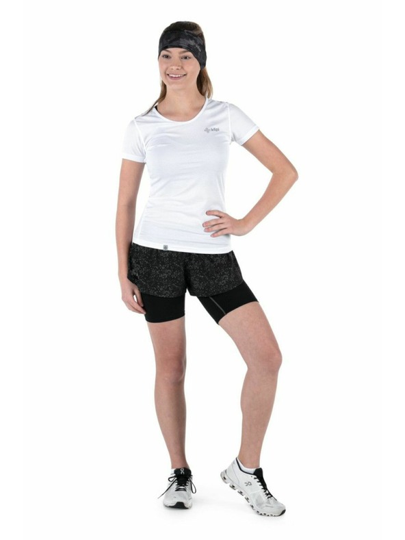 Kilpi Ženske trčeće kratke hlačice 2 u 1 Kilpi BERGEN-W Crna