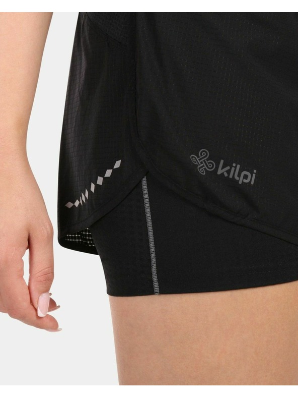 Kilpi Ženske trčeće kratke hlačice Kilpi BERGEN-W Crna