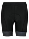 Kilpi Ženske biciklističke kratke hlače Kilpi PRESSURE-W Crna