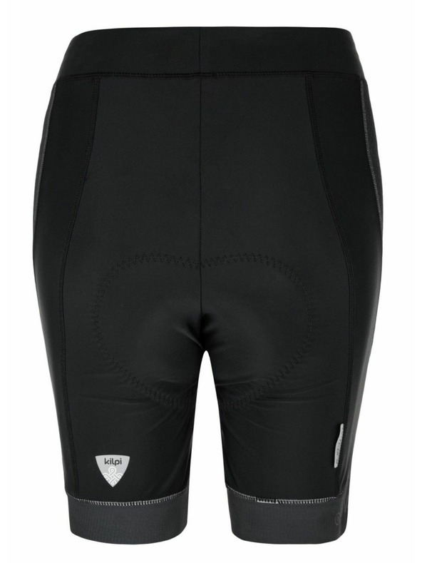 Kilpi Ženske biciklističke kratke hlače Kilpi PRESSURE-W Crna