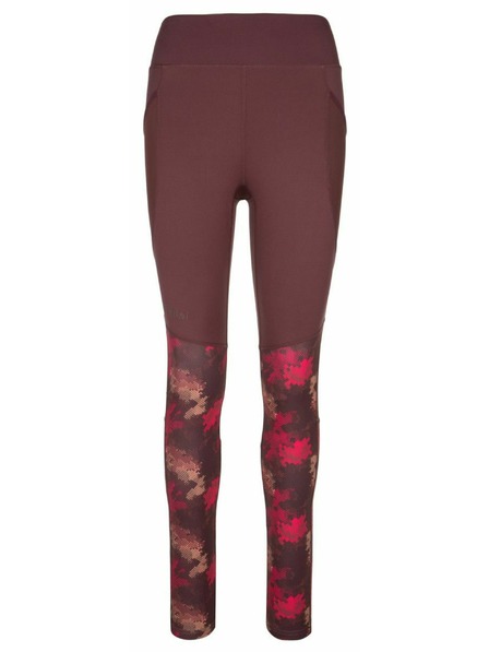 Kilpi Ženske fitness legice Kilpi LIGANO-W Tamno crvena