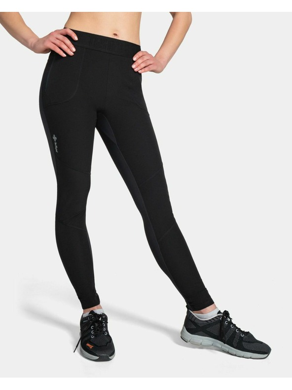 Kilpi Ženske outdoor legice Kilpi LISBROCK-W Crna