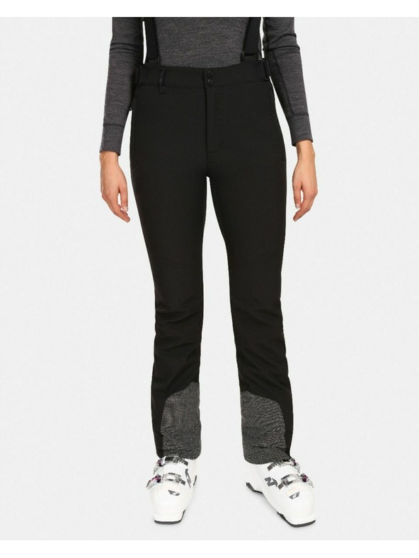 Kilpi Kilpi RHEA-W ženske Softshell skijaške hlače crne