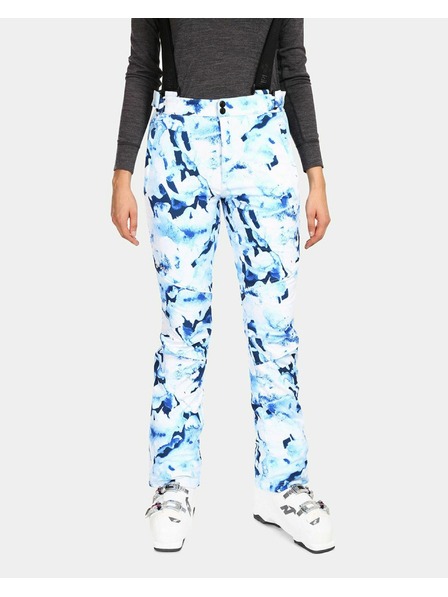 Kilpi Ženske softshell skijaške hlače Kilpi TORIEN-W Bijela