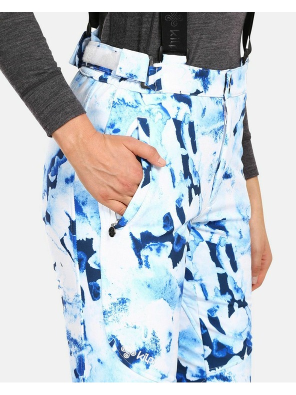 Kilpi Ženske softshell skijaške hlače Kilpi TORIEN-W Bijela