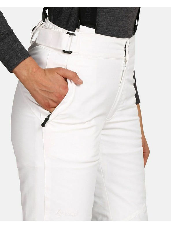 Kilpi Ženske skijaške hlače Kilpi ELARE-W Bijela