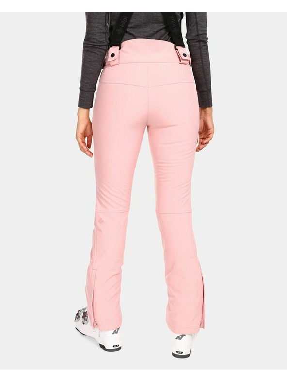 Kilpi Ženske softshell skijaške hlače Kilpi DIONE-W Svijetloružičasta