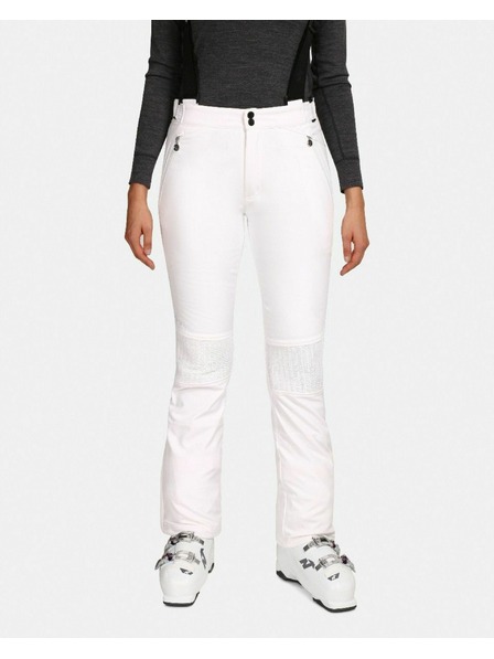Kilpi Ženske softshell skijaške hlače Kilpi DIONE-W Bijele