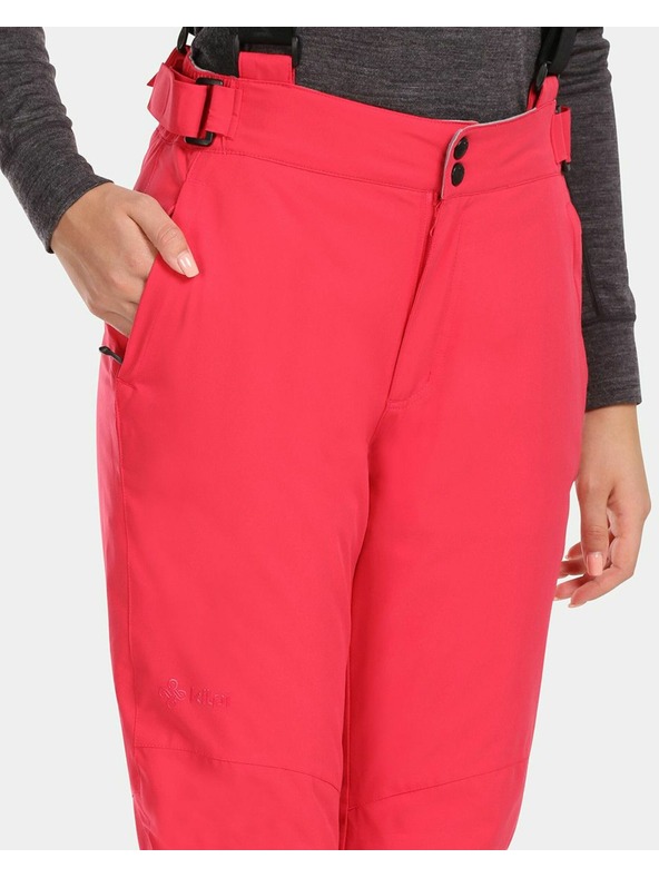 Kilpi Ženske skijaške hlače Kilpi ELARE-W Ružičasta