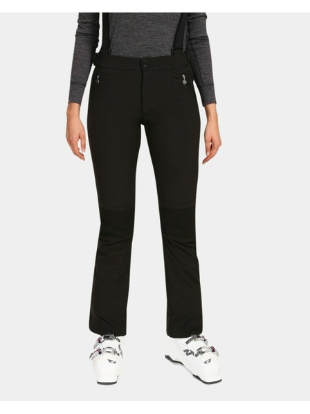 Kilpi Ženske softshell skijaške hlače Kilpi DIONE-W Crna