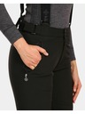 Kilpi Ženske softshell skijaške hlače Kilpi DIONE-W Crna