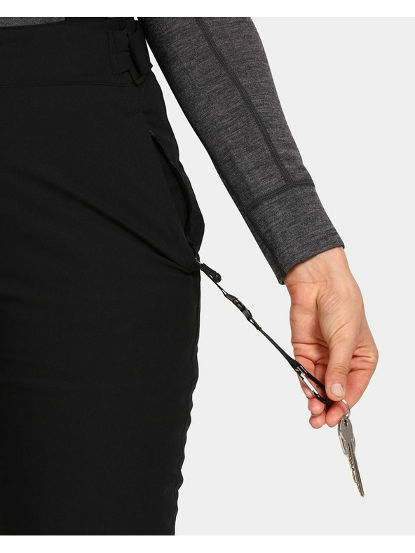 Kilpi Ženske skijaške hlače Kilpi ELARE-W Crna