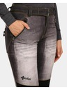 Kilpi Ženske softshell skijaške hlače Kilpi JEANSO-W Crna