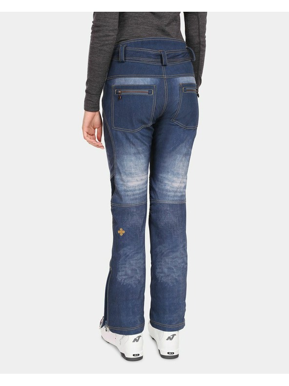 Kilpi Ženske softshell skijaške hlače Kilpi JEANSO-W Tamplavo