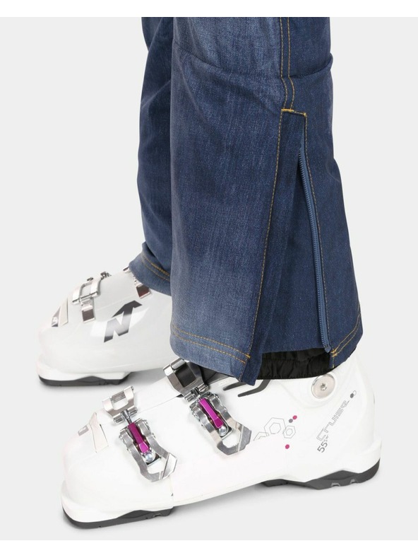 Kilpi Ženske softshell skijaške hlače Kilpi JEANSO-W Tamplavo