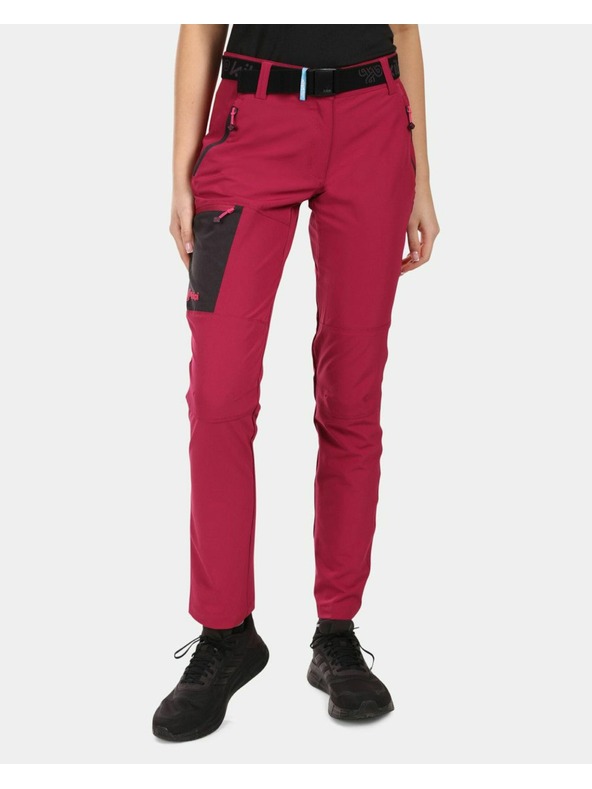 Kilpi Ženske vanjske hlače Kilpi BELVELA-W Tamno crvene
