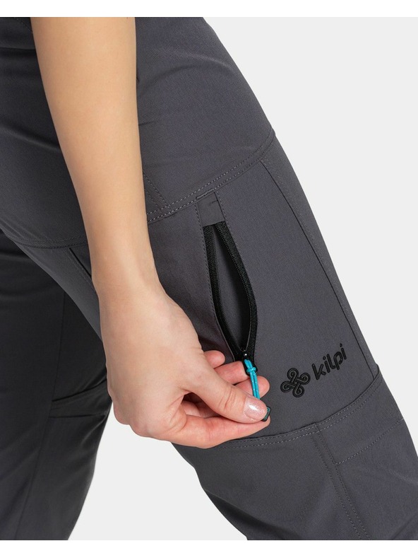 Kilpi Ženske outdoor hlače Kilpi BELVELA-W Tamnosiva