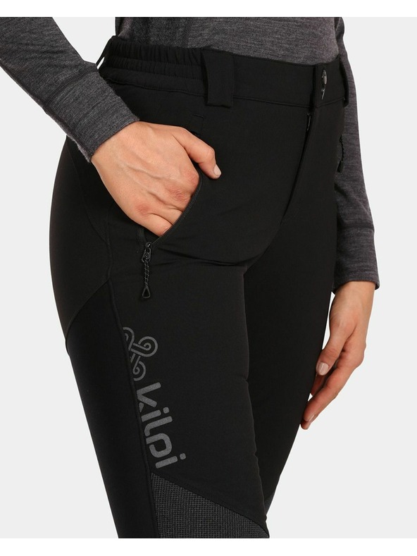 Kilpi Ženske outdoor hlače Kilpi NUUK-W Crna