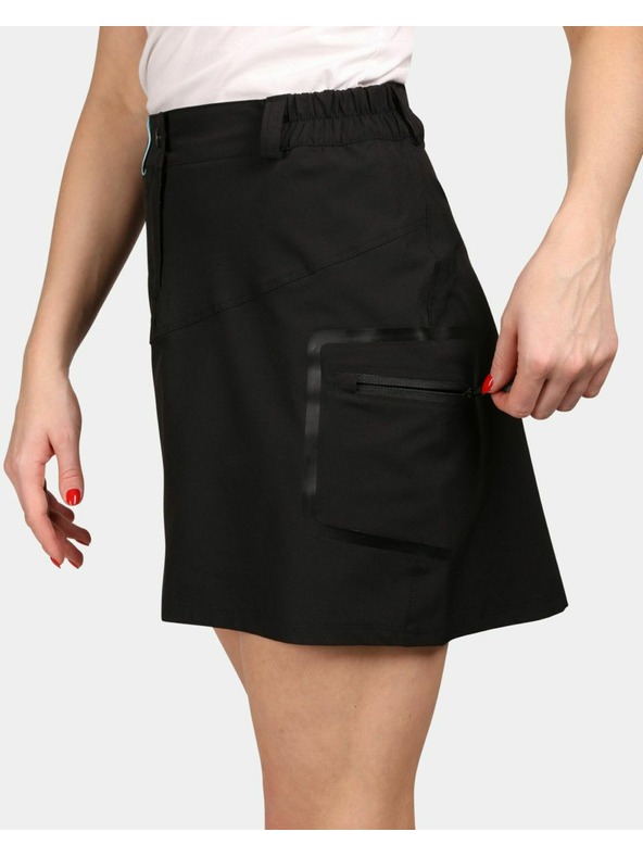 Kilpi Ženska outdoor suknja Kilpi ANA-W Crna