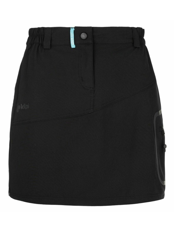 Kilpi Ženska outdoor suknja Kilpi ANA-W Crna