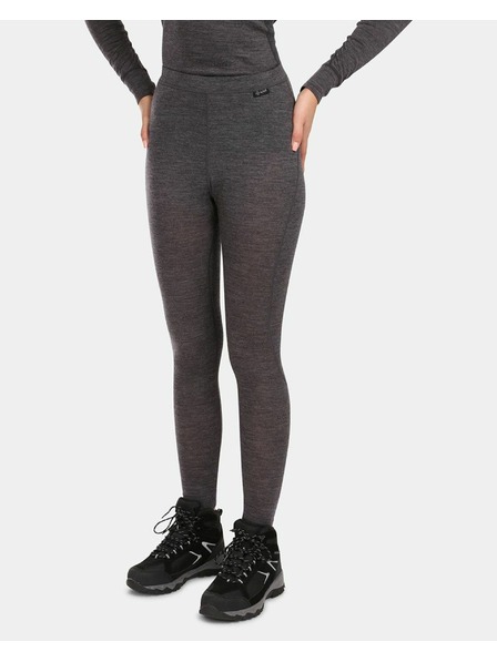 Kilpi Žensko termo rublje Kilpi MAVORA BOTTOM-W Tamno siva