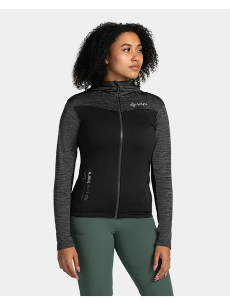 Kilpi Ženska sportska dukserica s kapuljačom Kilpi SEVELEN-W Crna