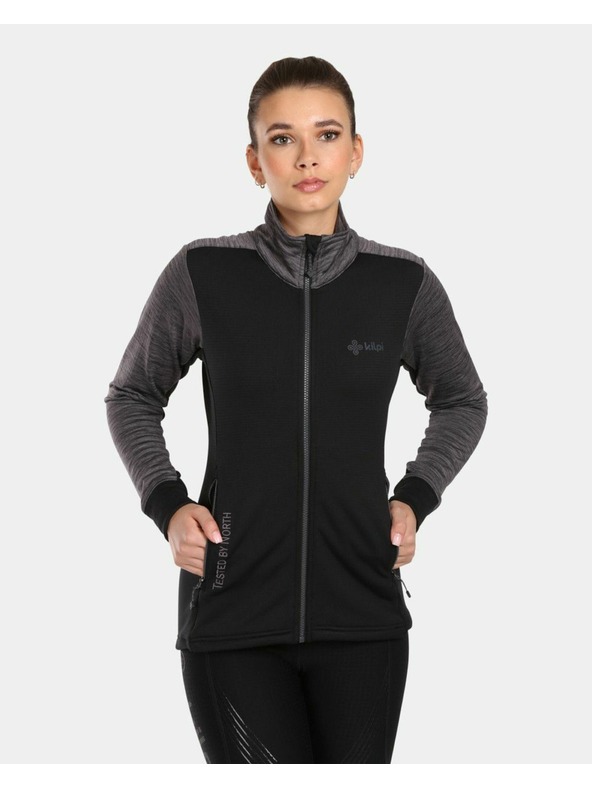 Kilpi Ženska funkcionalna dukserica Kilpi SIREN-W Crna