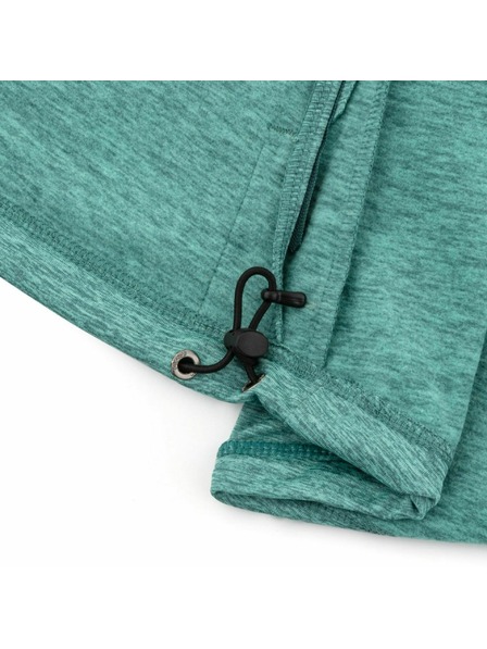 Kilpi Ženska sportska dukserica s kapuljačom Kilpi LAYANA-W Tirkizna