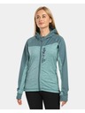 Kilpi Ženska sportska dukserica s kapuljačom Kilpi LAYANA-W Tirkizna