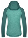 Kilpi Ženska sportska dukserica s kapuljačom Kilpi LAYANA-W Tirkizna