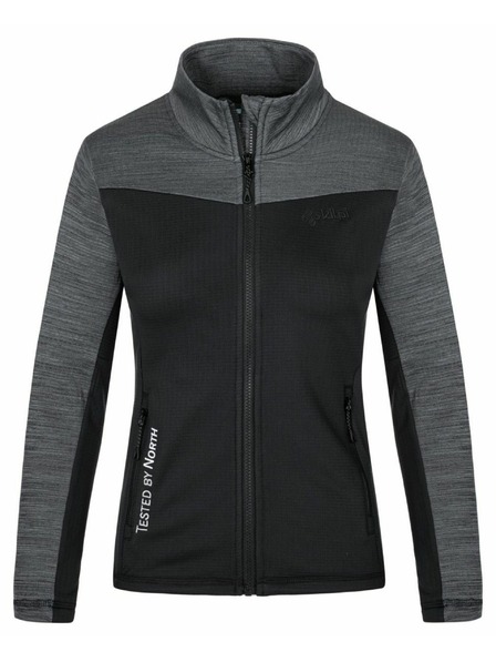 Kilpi Ženska sportska dukserica bez kapuljače Kilpi SIREN-W Crna