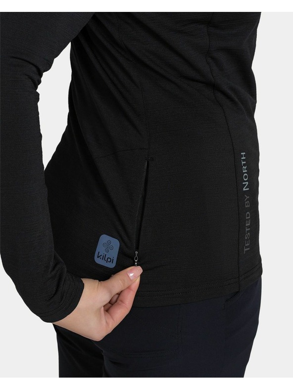 Kilpi Ženska sportska dukserica Kilpi MONTALE-W Crna