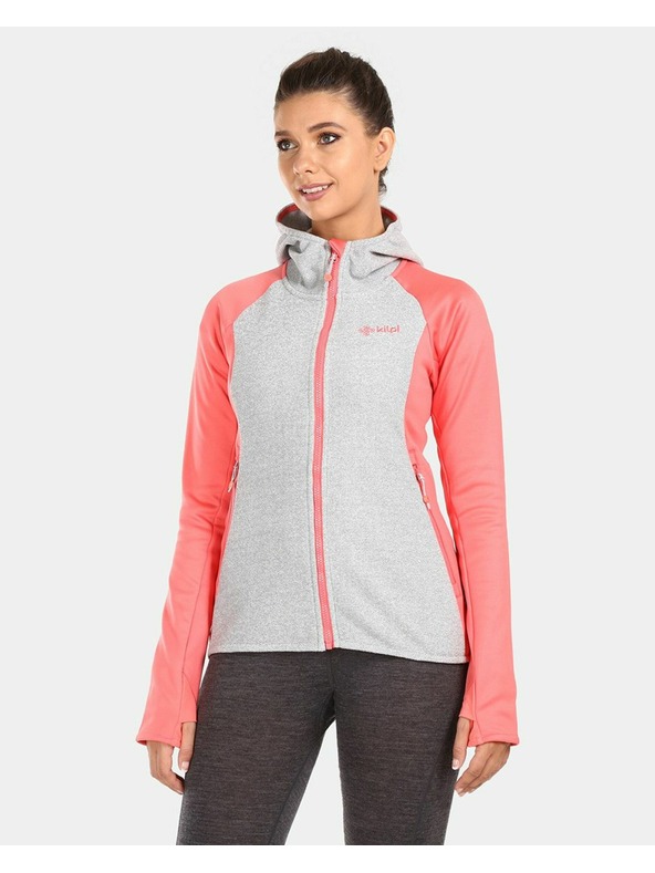 Kilpi Ženska flis dukserica Kilpi VERSAM-W Ružičasta