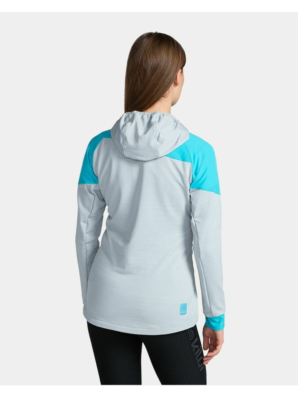 Kilpi Ženska tehnička dukserica Kilpi MEMPHIS-W Svjetlo siva