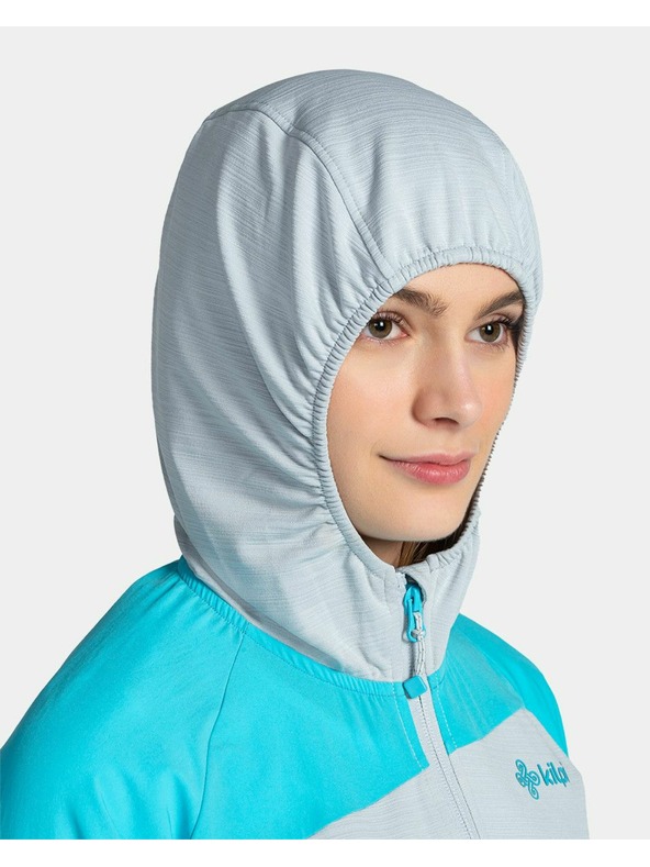 Kilpi Ženska tehnička dukserica Kilpi MEMPHIS-W Svjetlo siva