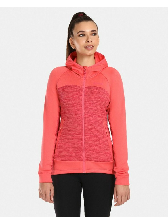 Kilpi Ženska funkcionalna dukserica Kilpi LAYANA-W Ružičasta