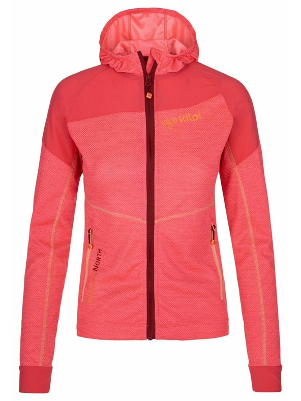 Kilpi Ženska funkcionalna dukserica Kilpi MEMPHIS-W Ružičasta