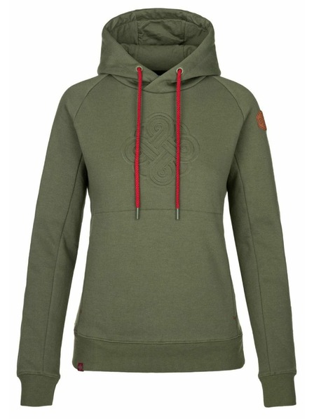 Kilpi Ženska dukserica Kilpi SOHEY-W Khaki