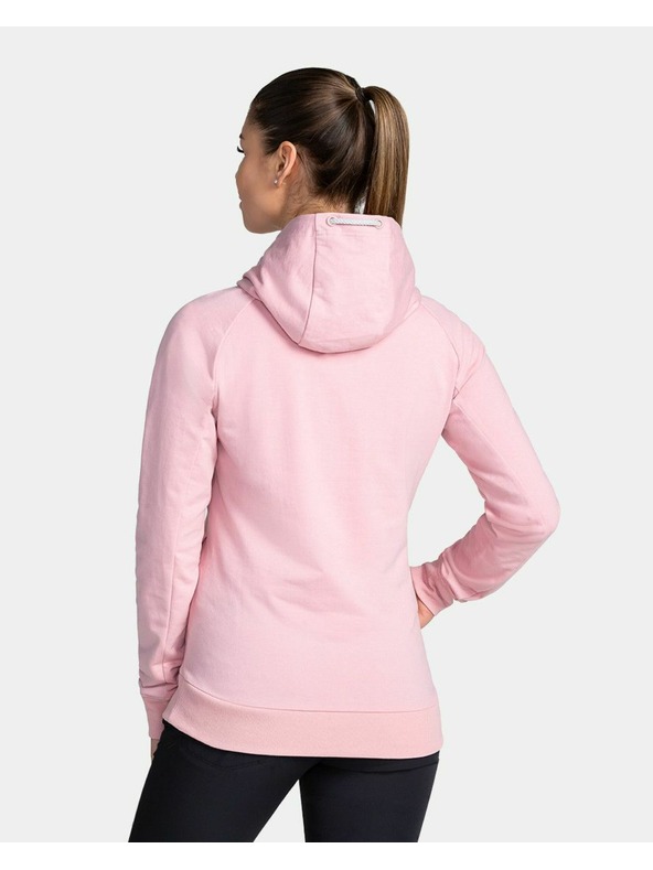 Kilpi Ženska pamučna dukserica Kilpi SOHEY-W Svijetlo ružičasta