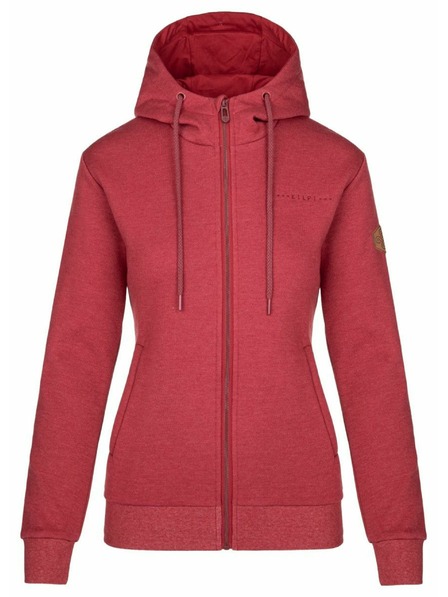 Kilpi Ženska dukserica Kilpi LEINES-W Tamno crvena