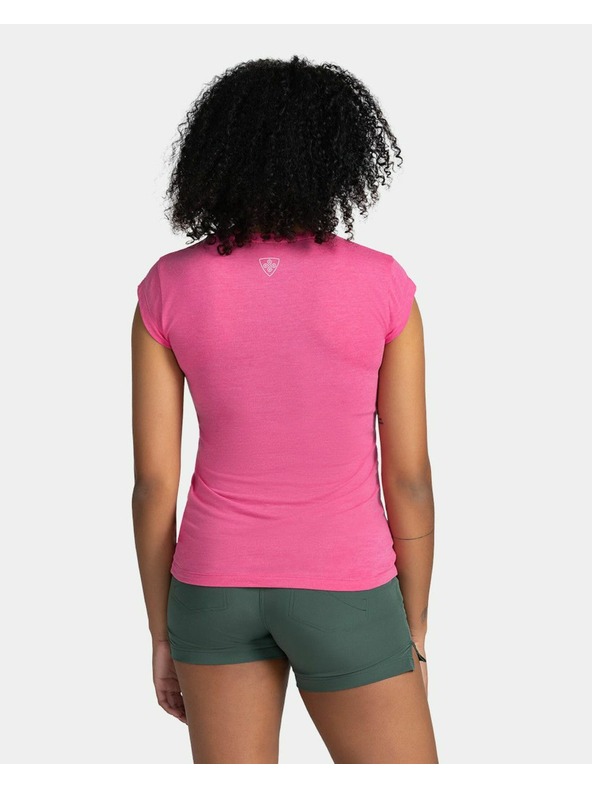 Kilpi Ženska pamučna majica Kilpi PROMO-W Ružičasta