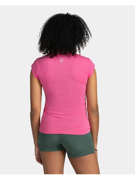 Kilpi Ženska pamučna majica Kilpi PROMO-W Ružičasta