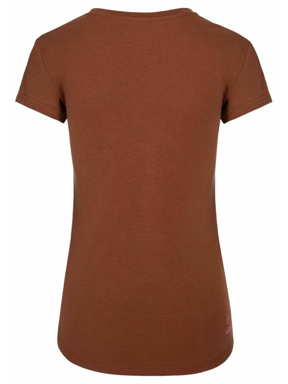 Kilpi Ženska majica s kratkim rukavima Kilpi TORNES-W Tamno crvena