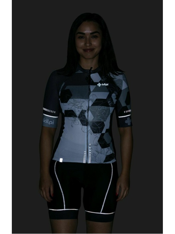 Kilpi Ženska biciklistička majica Kilpi ADAMELLO-W Crna
