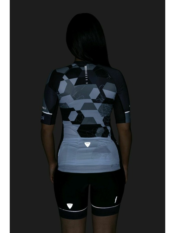Kilpi Ženska biciklistička majica Kilpi ADAMELLO-W Crna