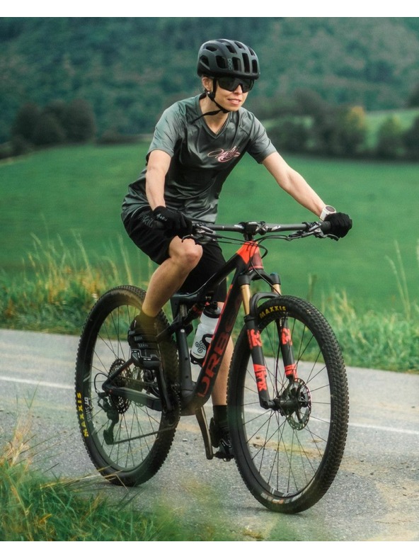 Kilpi Ženska biciklistička majica Kilpi REMIDO-W Tamno zelena