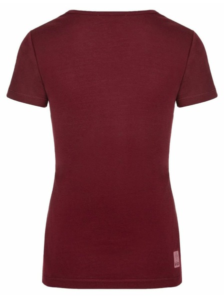 Kilpi Ženska outdoor majica Kilpi GAROVE-W Tamno crvena