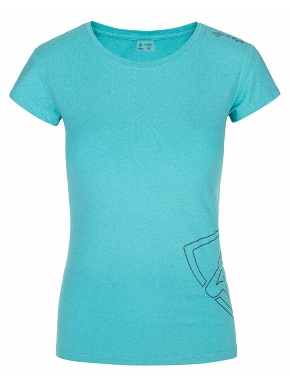 Kilpi Ženska tehnička majica Kilpi LISMAIN-W Tirkizna