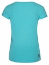 Kilpi Ženska tehnička majica Kilpi LISMAIN-W Tirkizna