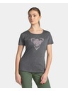 Kilpi Ženska funkcionalna majica Kilpi GAROVE-W Tamno siva